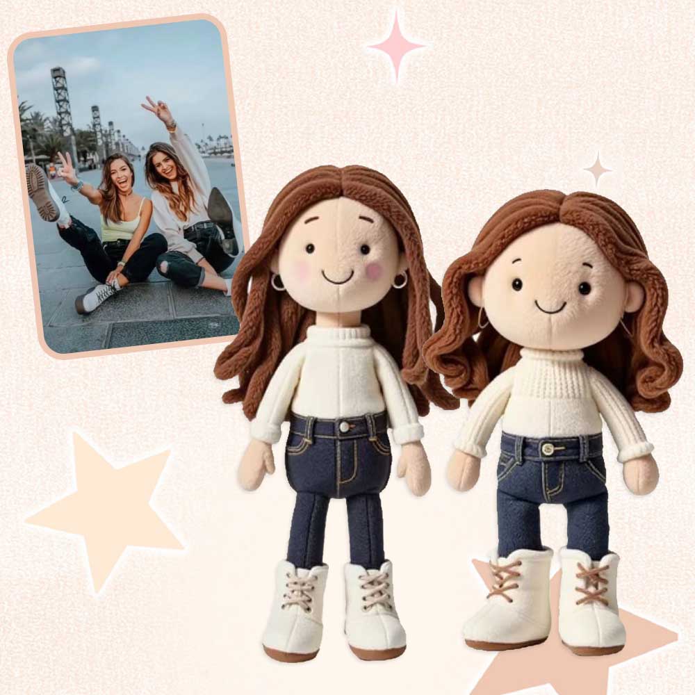 Portachiavi in peluche con foto di famiglia personalizzata: un regalo prezioso per le riunioni di famiglia