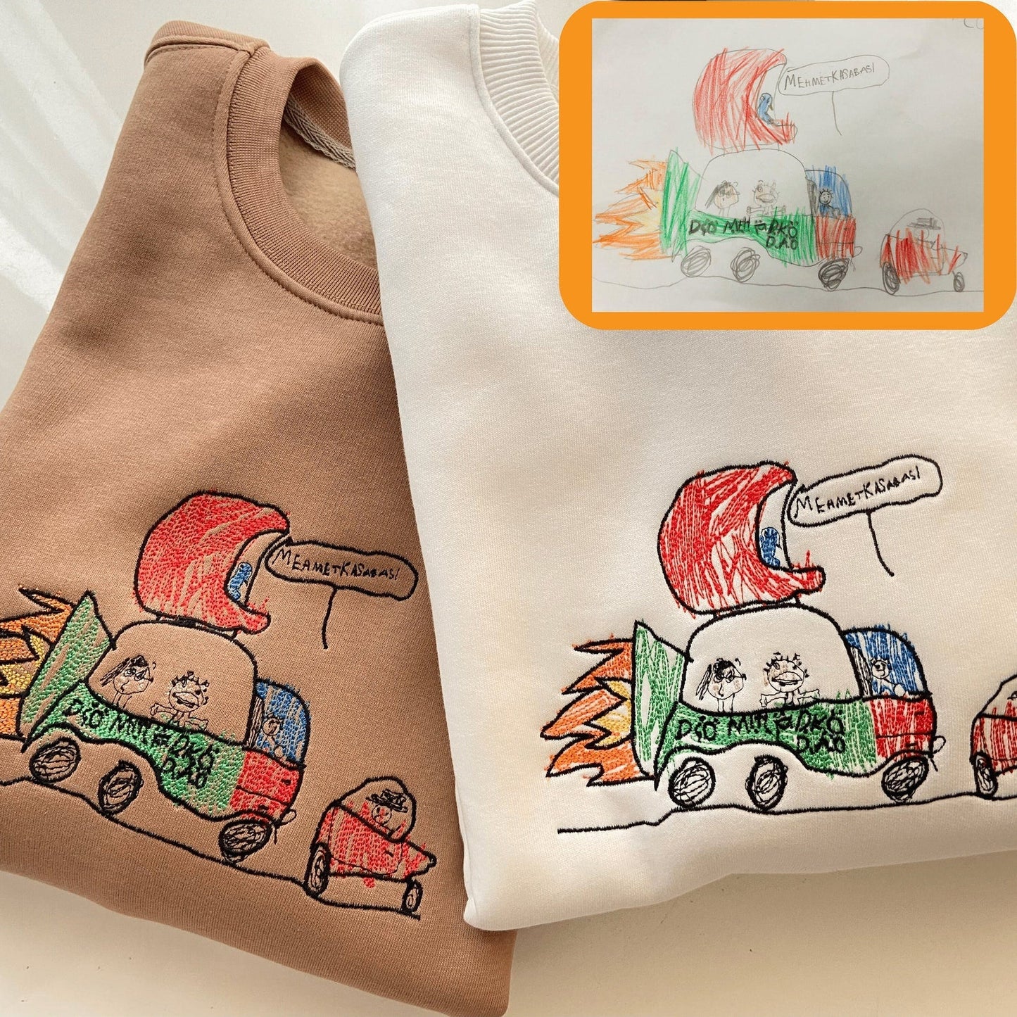 Felpa Con Cappuccio E Maglietta Con Foto Personalizzata Per Bambini Ricamata Come Regalo Unico E Speciale Per Mamme, Papà, Zie E Sorelle