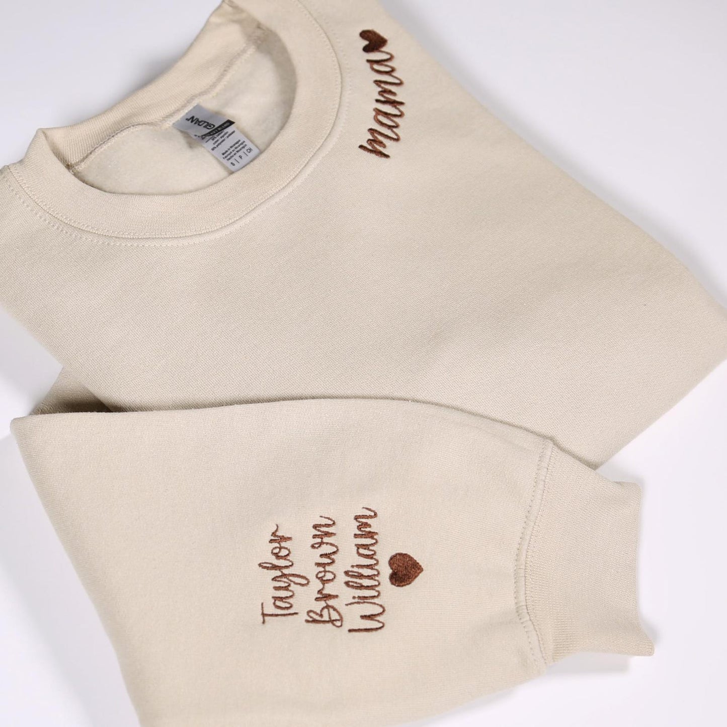 Felpa personalizzata con ricamo "mamma" e nome del bambino: Eve, felpa con cappuccio personalizzata con ricamo mamma, abiti per compleanno mamma, regali per la gravidanza