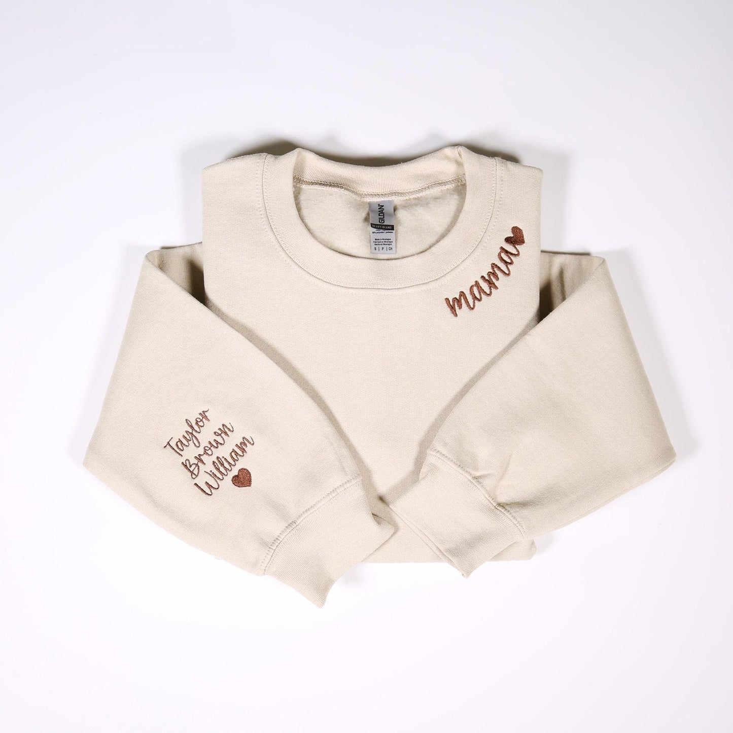 Felpa personalizzata con ricamo "mamma" e nome del bambino: Eve, felpa con cappuccio personalizzata con ricamo mamma, abiti per compleanno mamma, regali per la gravidanza