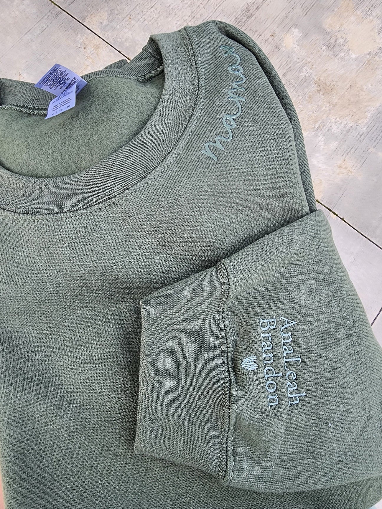 Felpa Con Ricamo "Mamma", Maglietta Personalizzata Con Nomi Di Bambini, Annuncio Di Gravidanza Per Neomamme, Regalo Per La Festa Della Mamma, Nomi Di Bambini