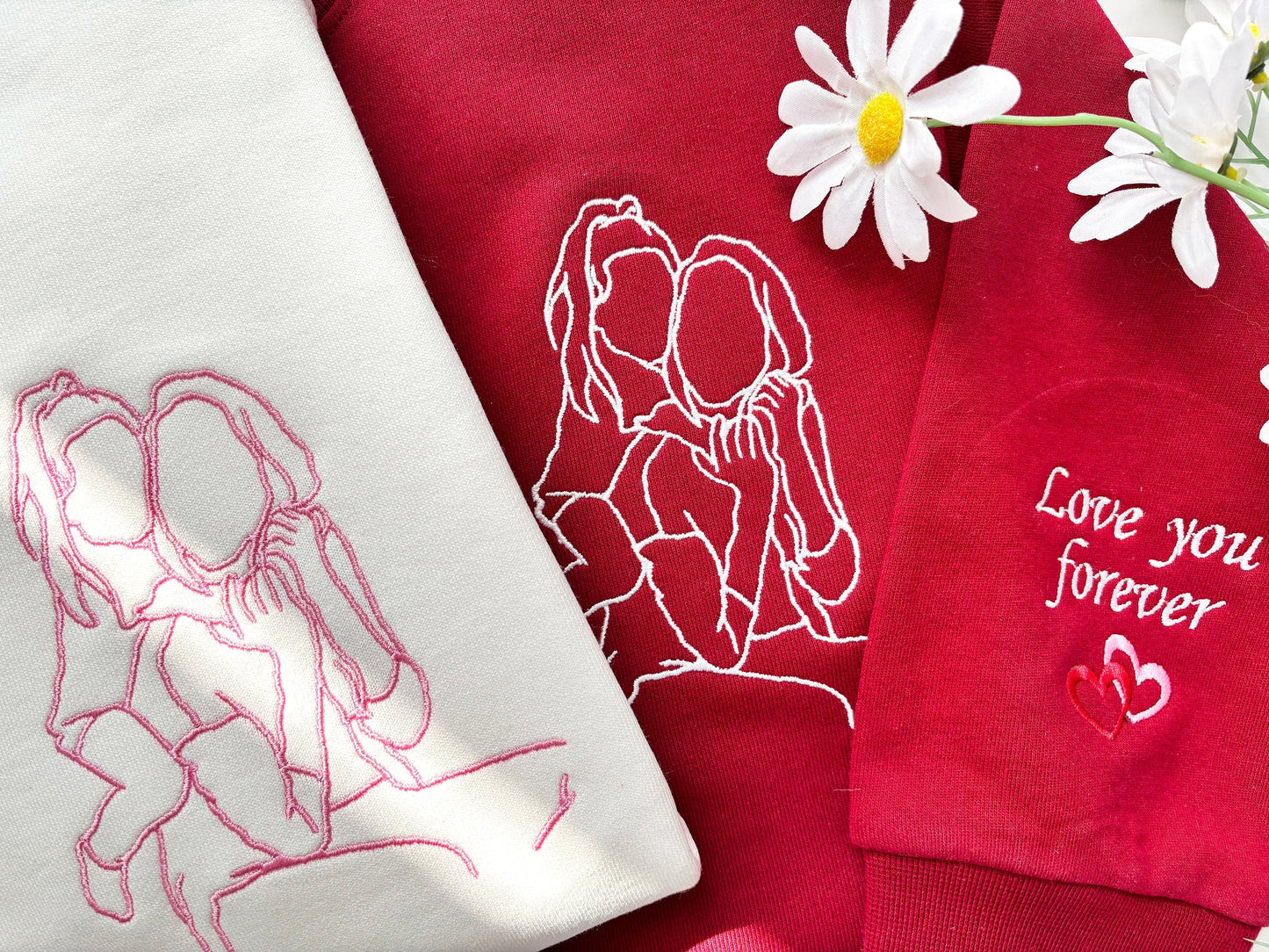 Felpa Personalizzata Per Mamma Bambino, Felpa Ricamata Per Mamma Bambino, Manica Personalizzata Con Nomi Per Bambini, Per Lei, Forma Um