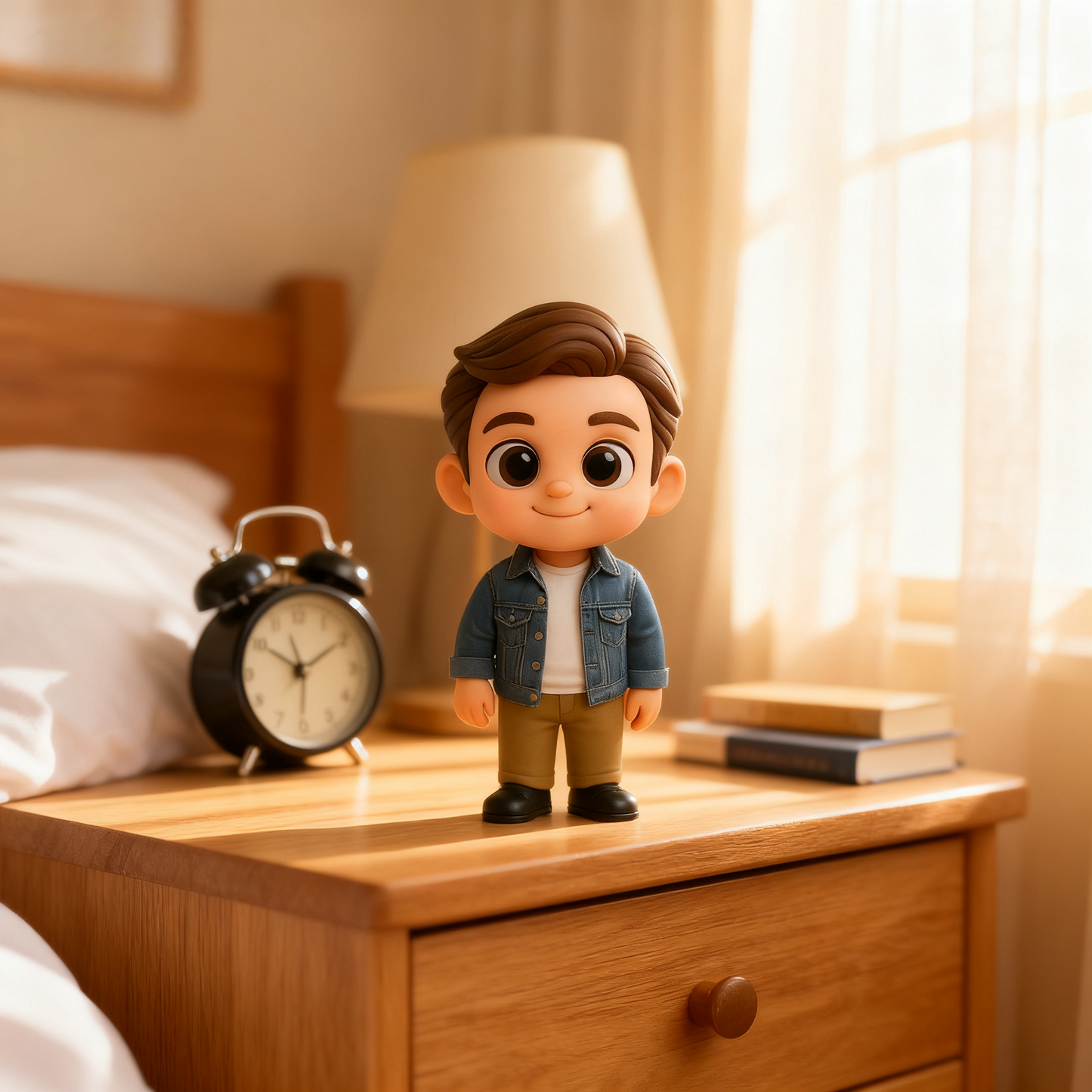 Figurina di moda 3D personalizzata da foto, regalo unico e personalizzato per ragazzi e uomini alla moda