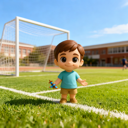 Action figure 3D personalizzata da foto – Statuetta personalizzata per bambini Mini figure 3D personalizzate regalo per bambini