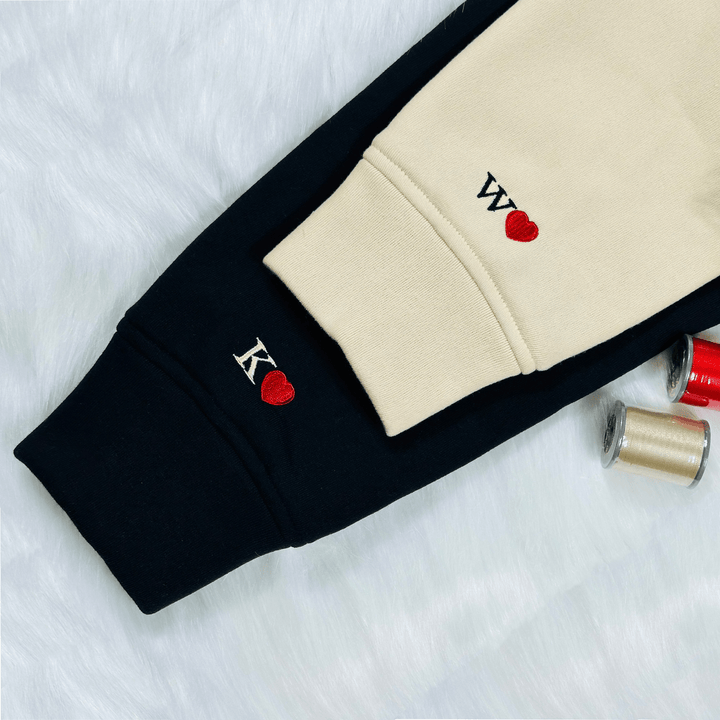 Coppia personalizzata - Disegno di famiglia su una linea, regalo personalizzato per San Valentino, regalo per anniversario di matrimonio