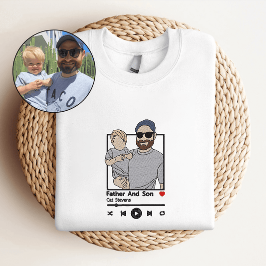 Felpa Con Ricamo Personalizzata, Regali Personalizzati Per Coppia, Felpa Con Cappuccio Con Foto, Felpa Con Cappuccio Unisex