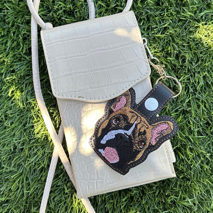 Portachiavi Con Ricamo Personalizzato Per Animali Domestici Portachiavi Con Ricamo Personalizzato Per Animali