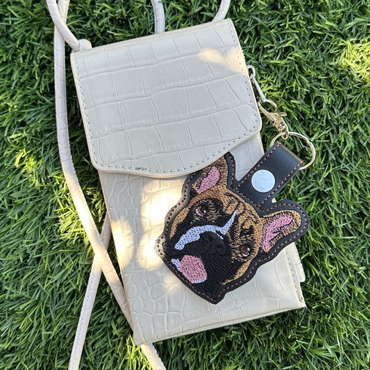 Portachiavi Con Ricamo Personalizzato Per Animali Domestici Portachiavi Con Ricamo Personalizzato Per Animali
