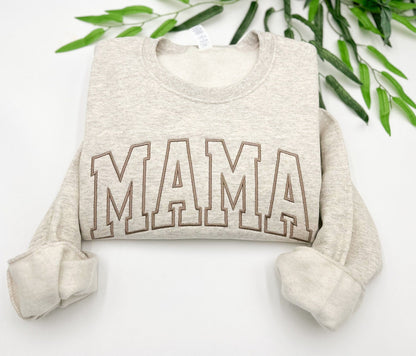 Felpa con cappuccio ricamata per mamma, regalo di compleanno per mamma, felpa personalizzata, girocollo alla moda per donna, regali per la mamma, festa della mamma