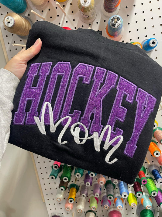 Felpa Con Ricamo E Applicazione Di Lettiera M Omg Da Hockey