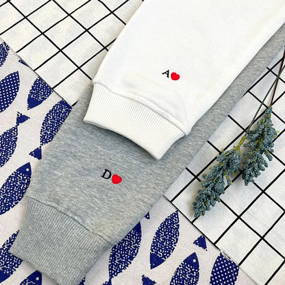 Felpa con ricamo personalizzata, felpa con cappuccio con ricamo personalizzata, ritratto fotografico personalizzato, maglietta con ricamo personalizzata, regalo di coppia con ritratto di famiglia senza volto