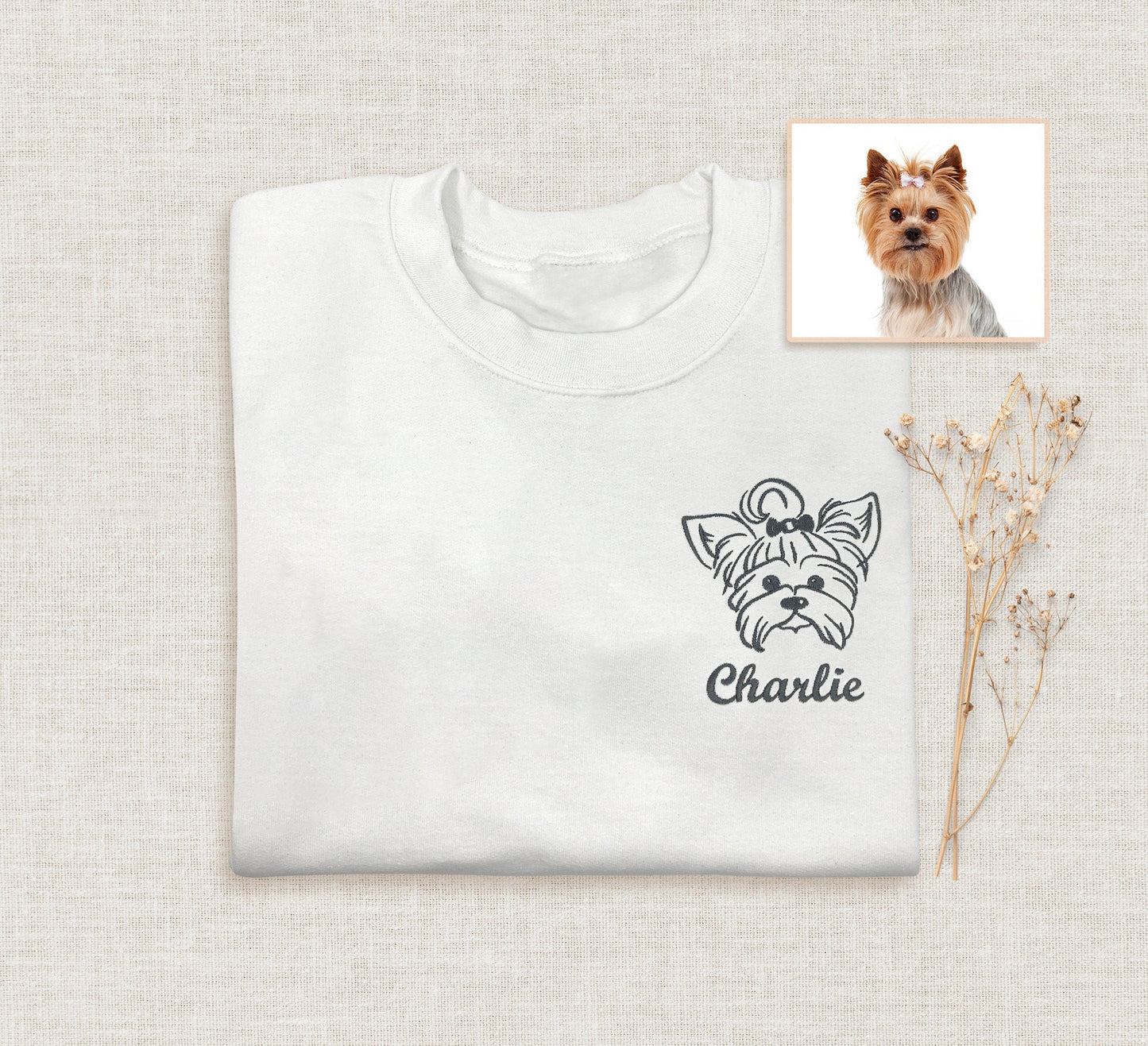 Felpa con ricamo per animali domestici, felpa con cappuccio con ricamo a forma di muso di cane, felpa personalizzata con foto di mamma di cane, felpe con cappuccio per cani