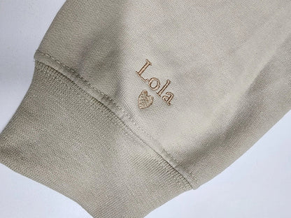 Felpa Con Ricamo "Mamma", Maglietta Personalizzata Con Nomi Di Bambini, Annuncio Di Gravidanza Per Neomamme, Regalo Per La Festa Della Mamma, Nomi Di Bambini